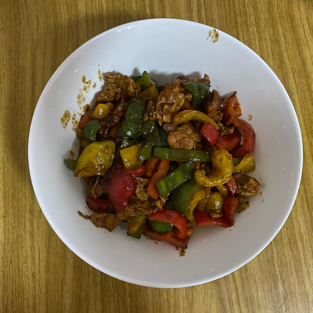 下饭神器👉青椒炒肉