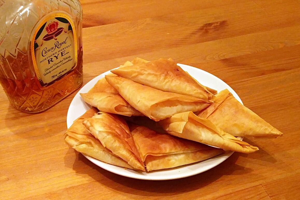三角榴莲酥Phyllo Durian Pastry的做法