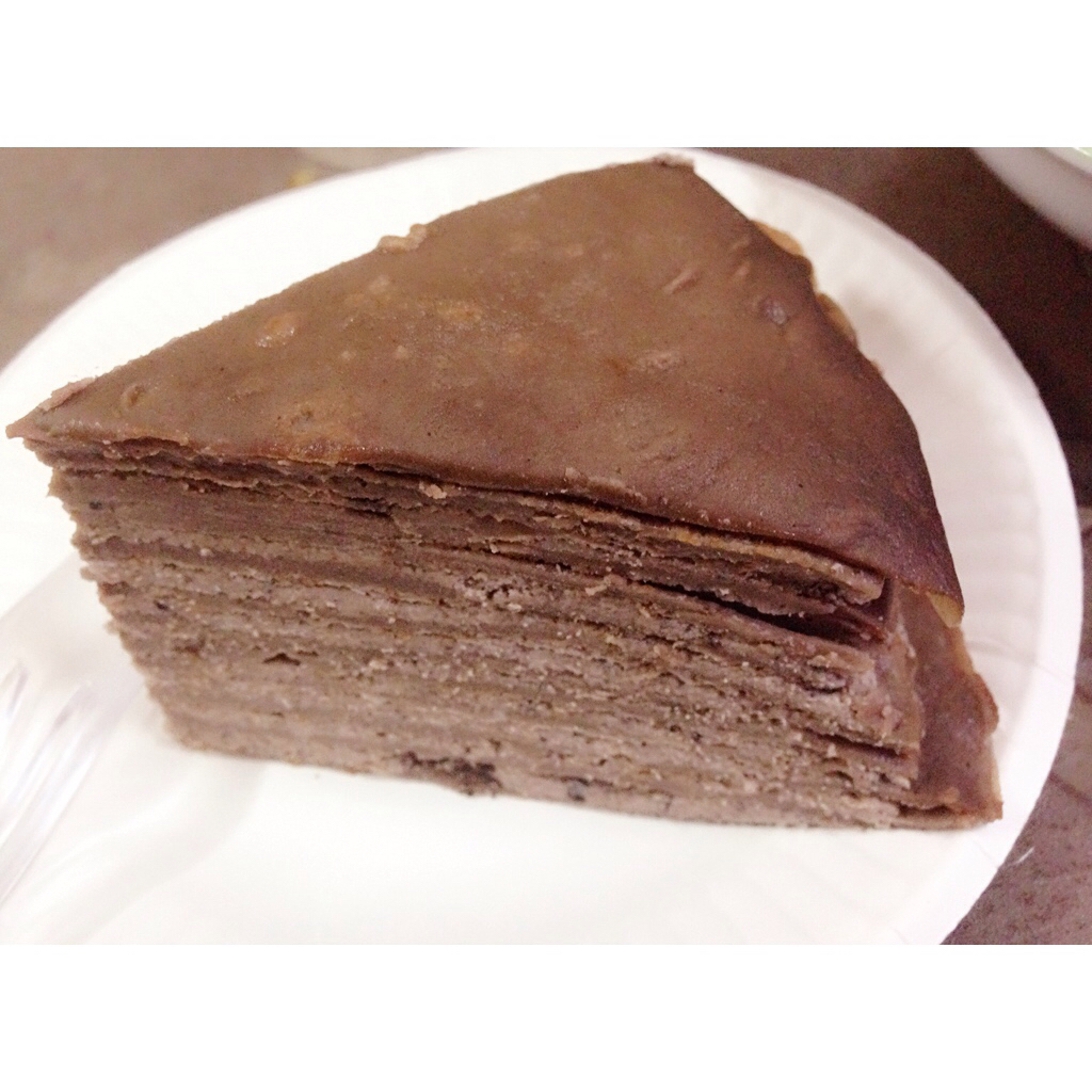 舌尖上的诱惑___巧克力千层蛋糕