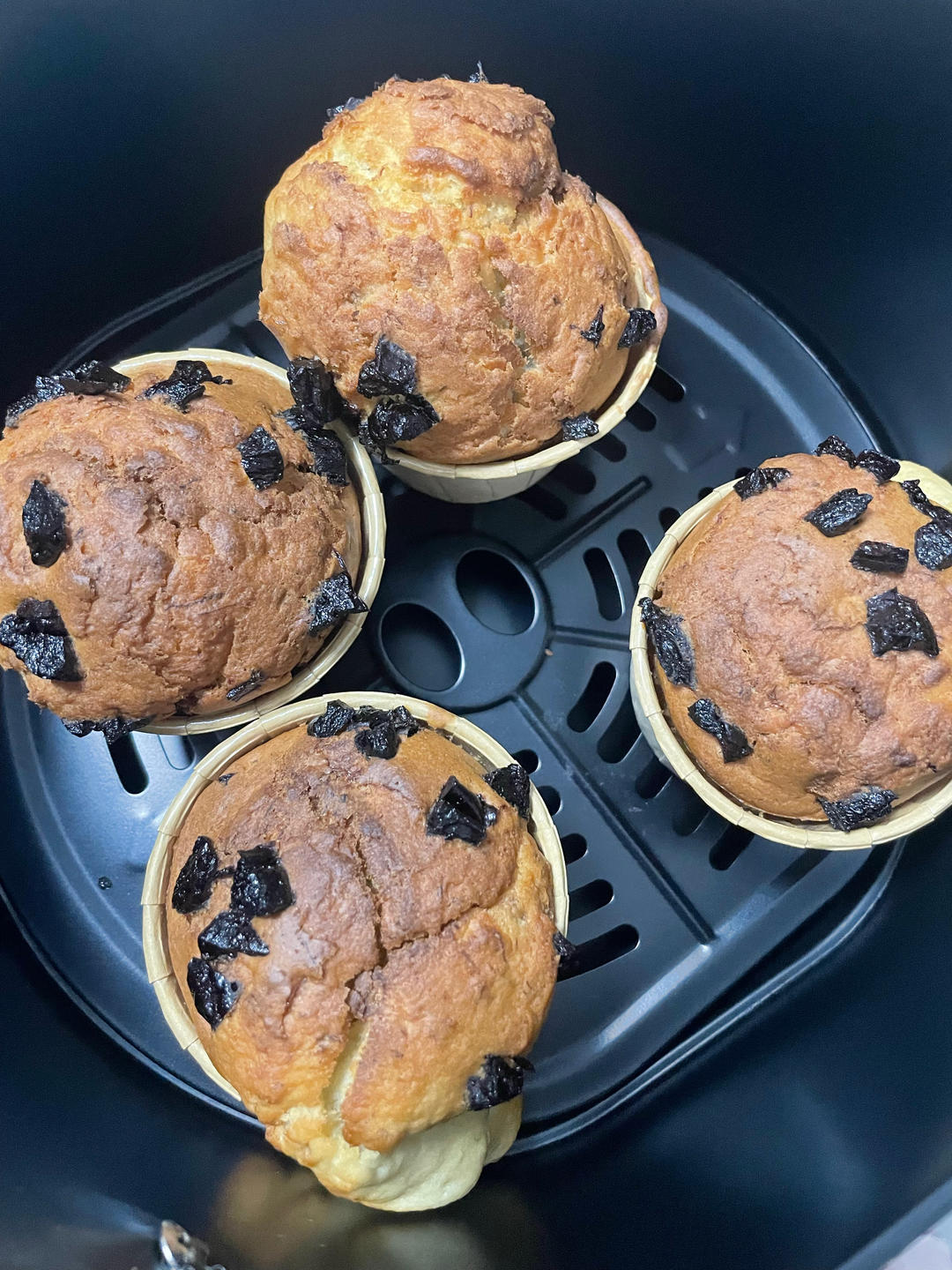 空气炸锅版香蕉麦芬