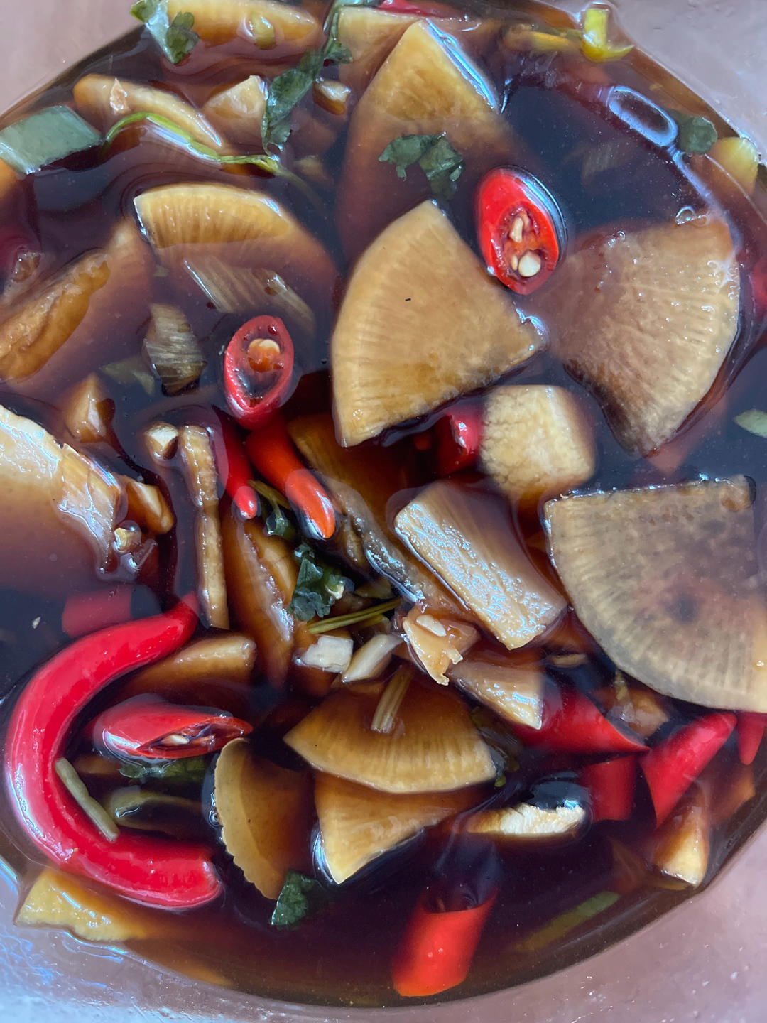 一道下饭菜，爽脆可口酱腌萝卜，简单还下饭！