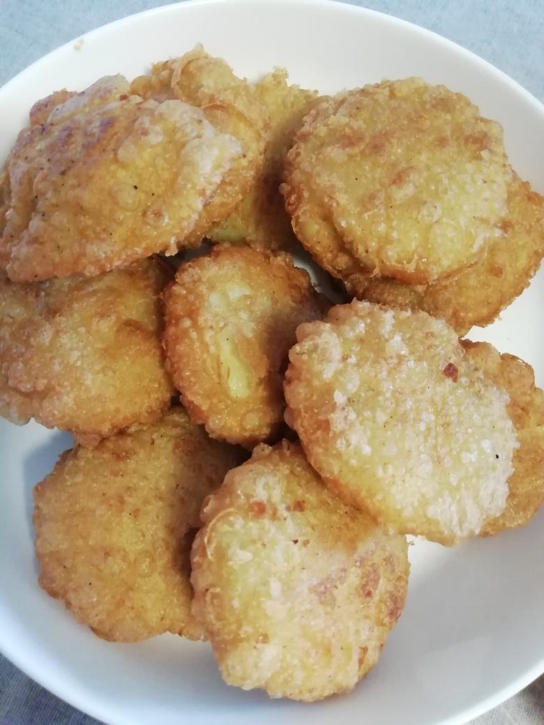 简单方便的黄米面炸糕