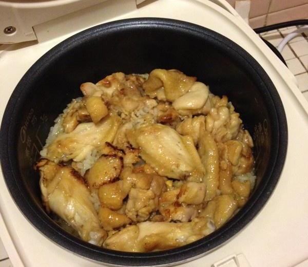 电饭锅料理@鸡肉饭的做法
