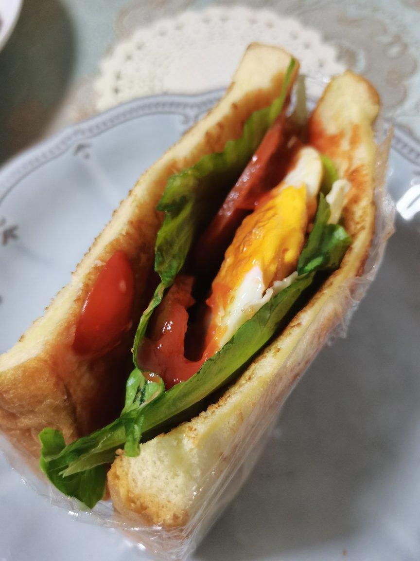不用早餐机电饼铛也能搞定低脂三明治