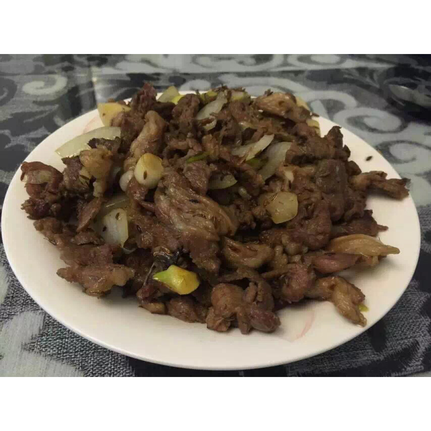 孜然羊肉粒