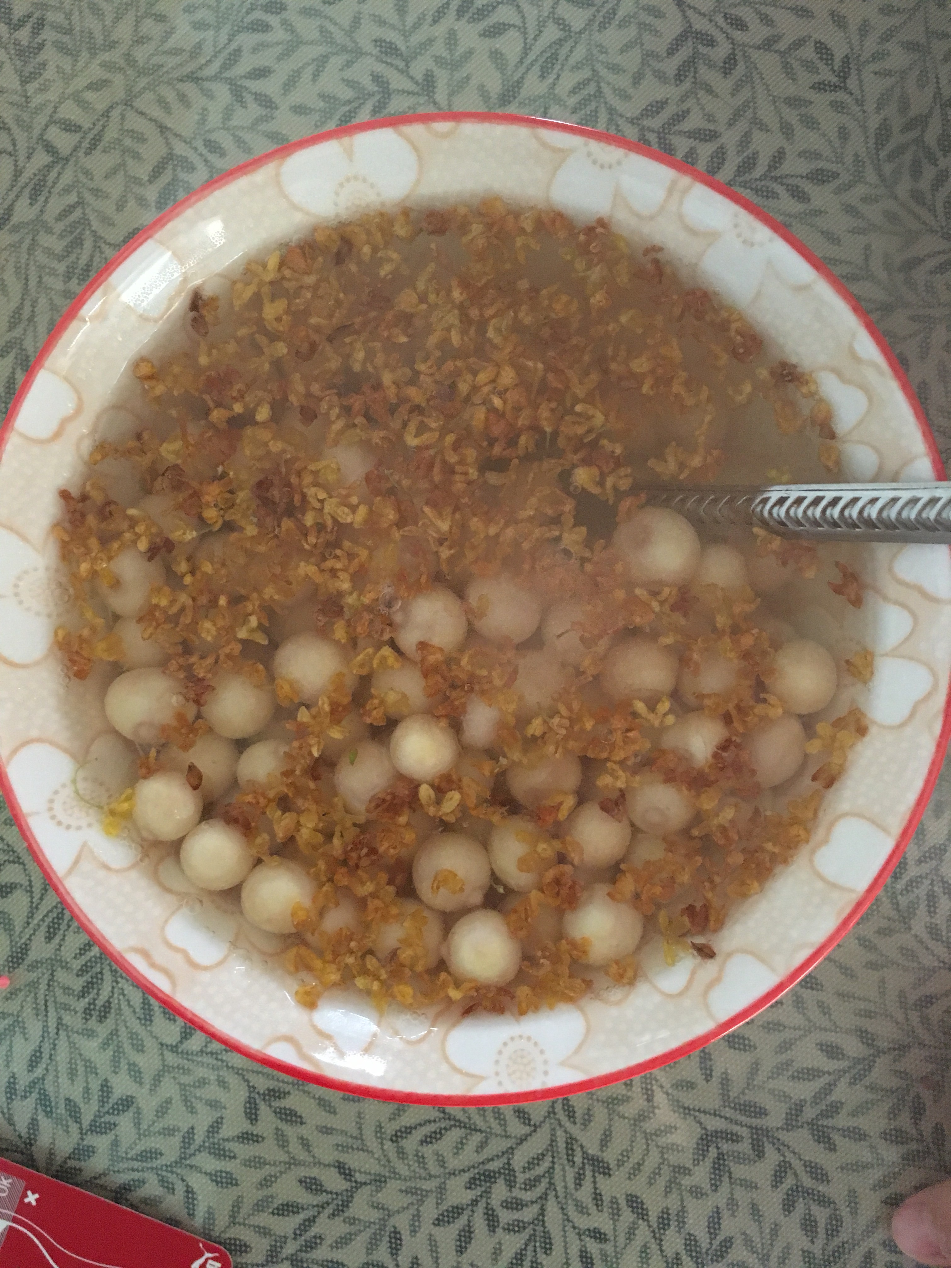 蜂蜜桂花鸡头米的做法
