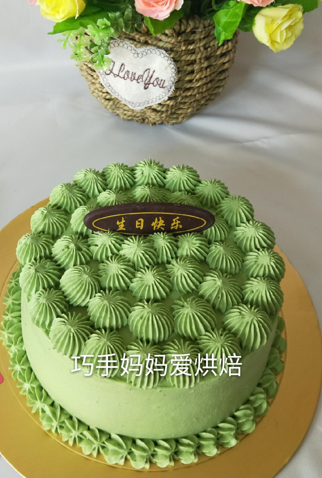 抹茶蛋糕的做法