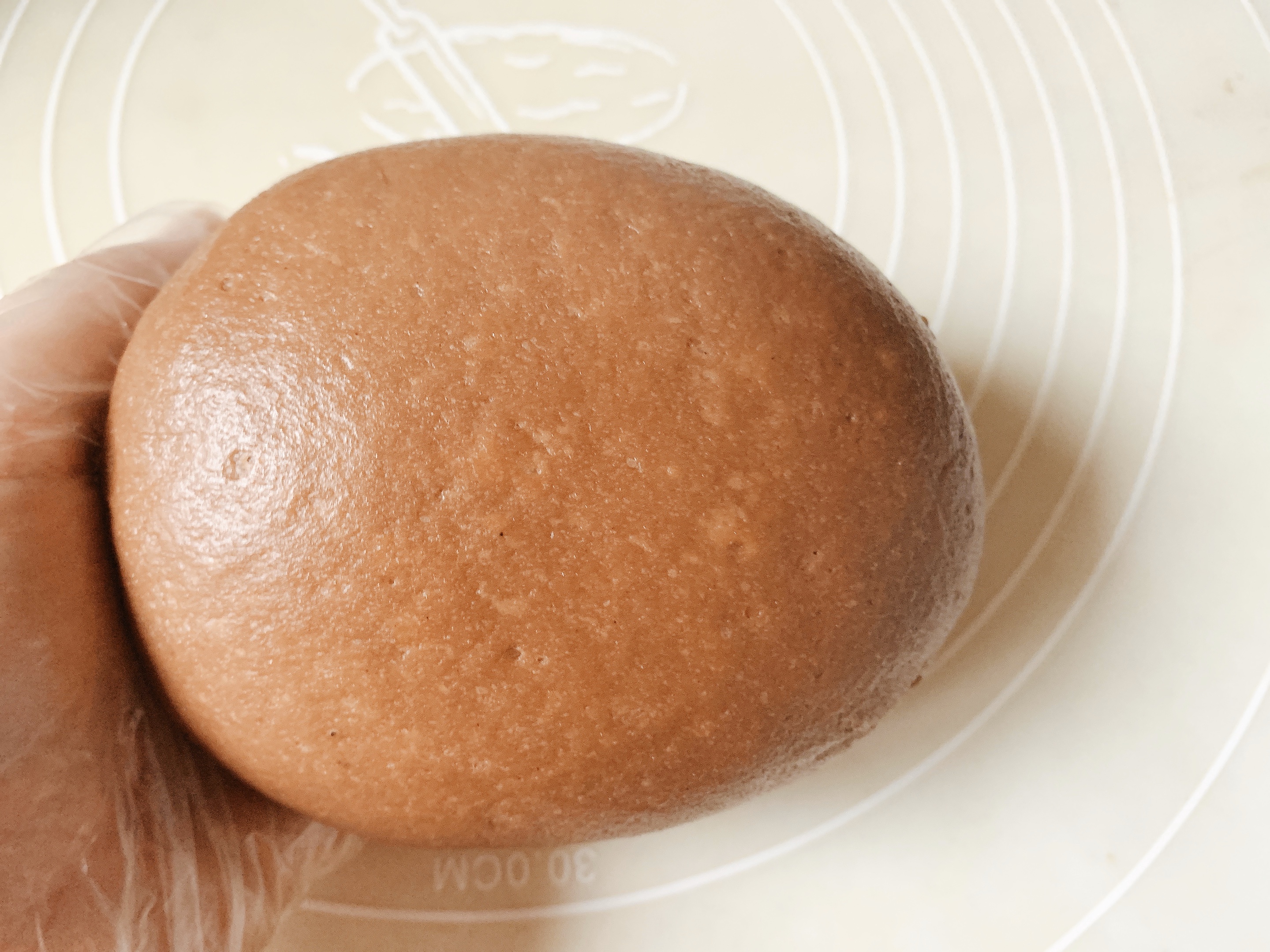 恐龙蛋～原味➕可可麻薯面包的做法 步骤8