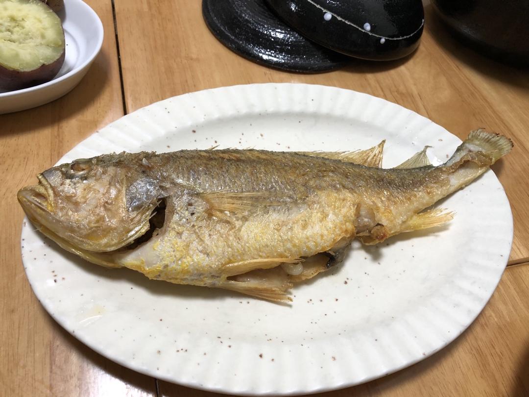 香煎黄鱼