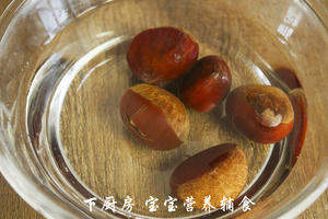 板栗红枣双米粥的做法 步骤6