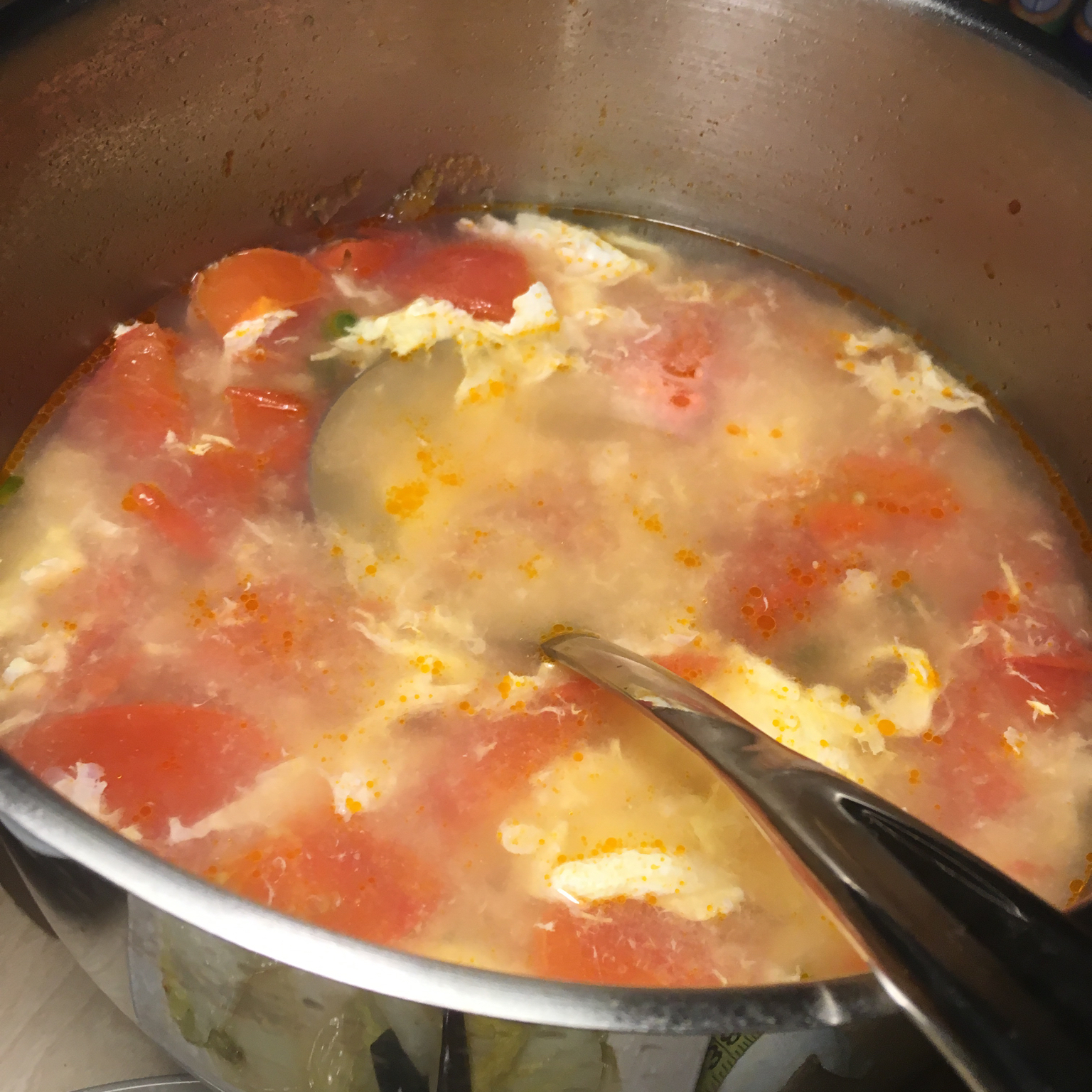 好喝到爆的西红柿鸡蛋汤