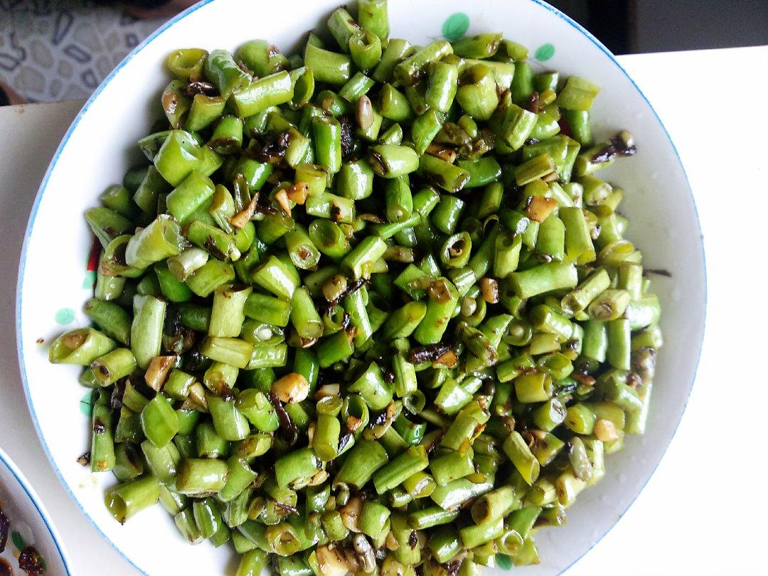 榄菜肉末四季豆