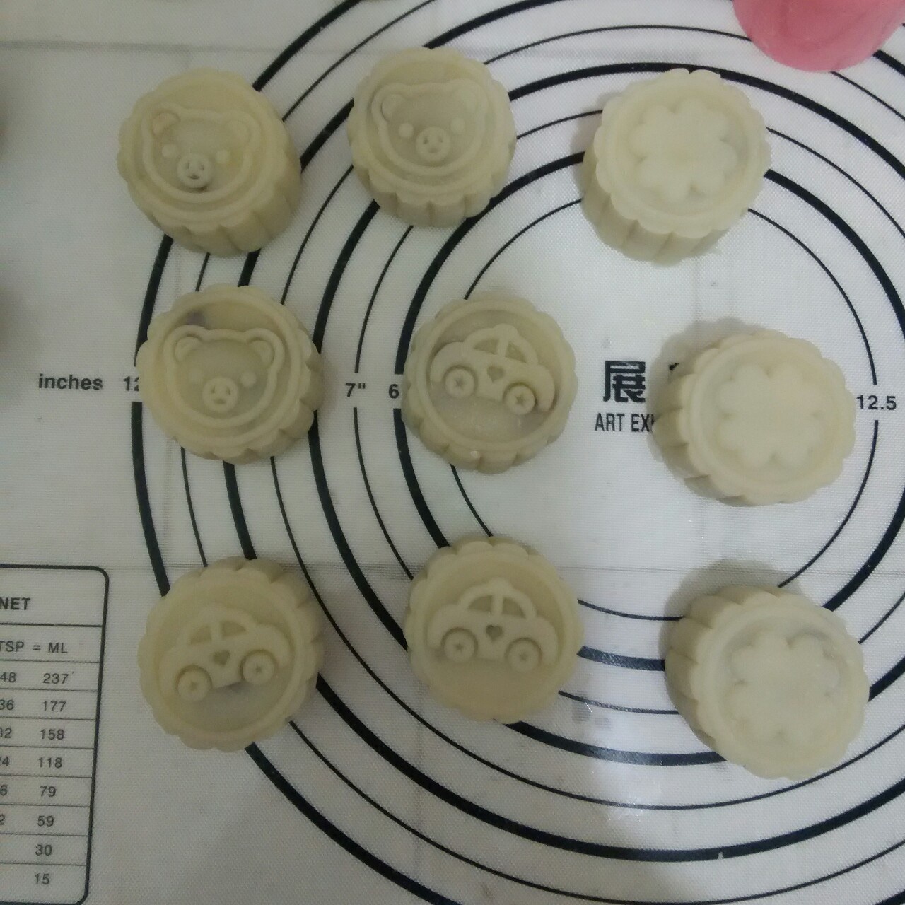 《Tinrry下午茶》冰皮月饼（奶黄馅）