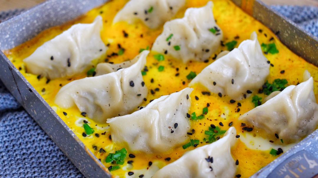 懒人快手抱蛋煎饺