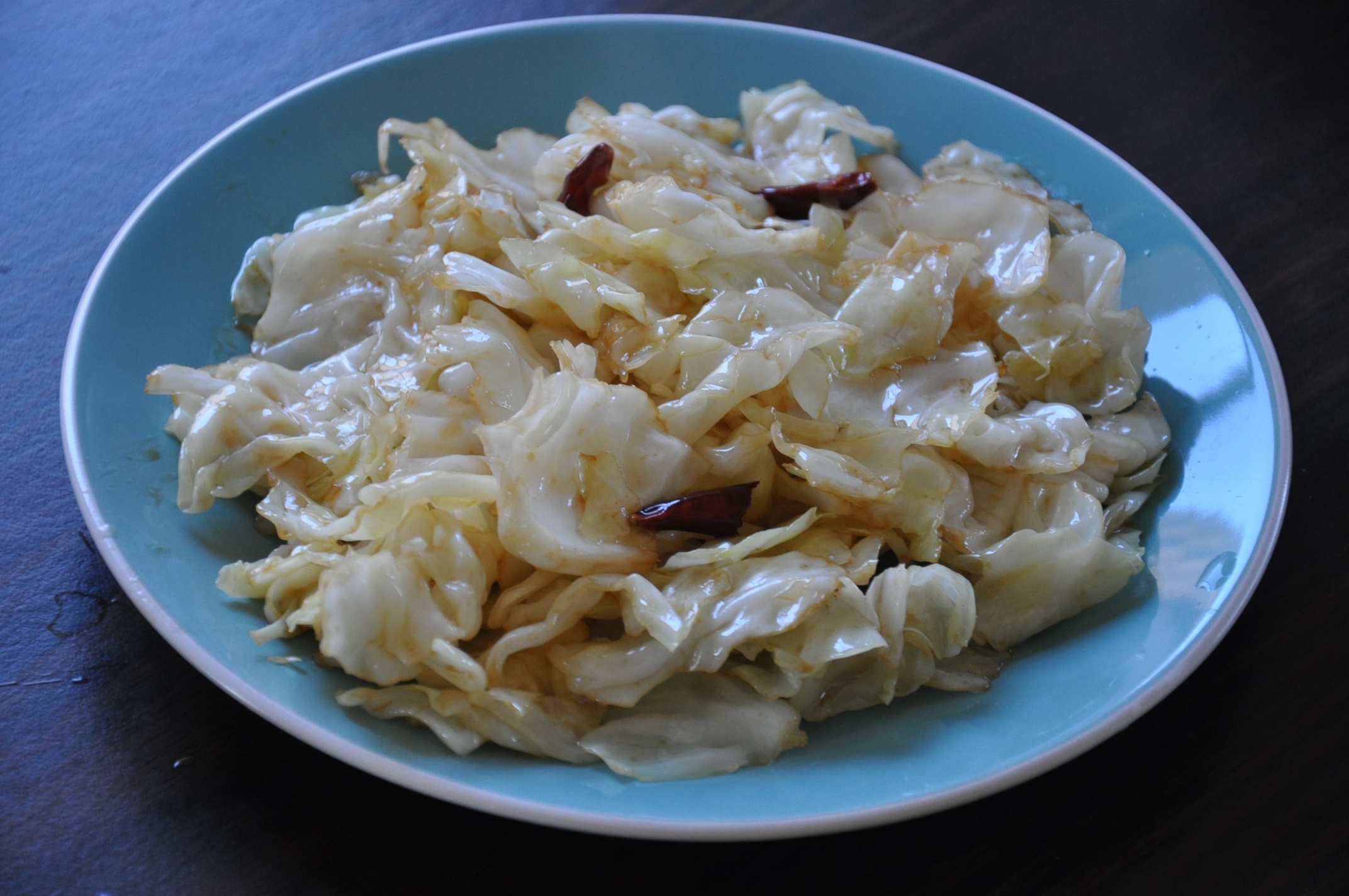 在家炒出街头小馆风味的炝炒圆白菜