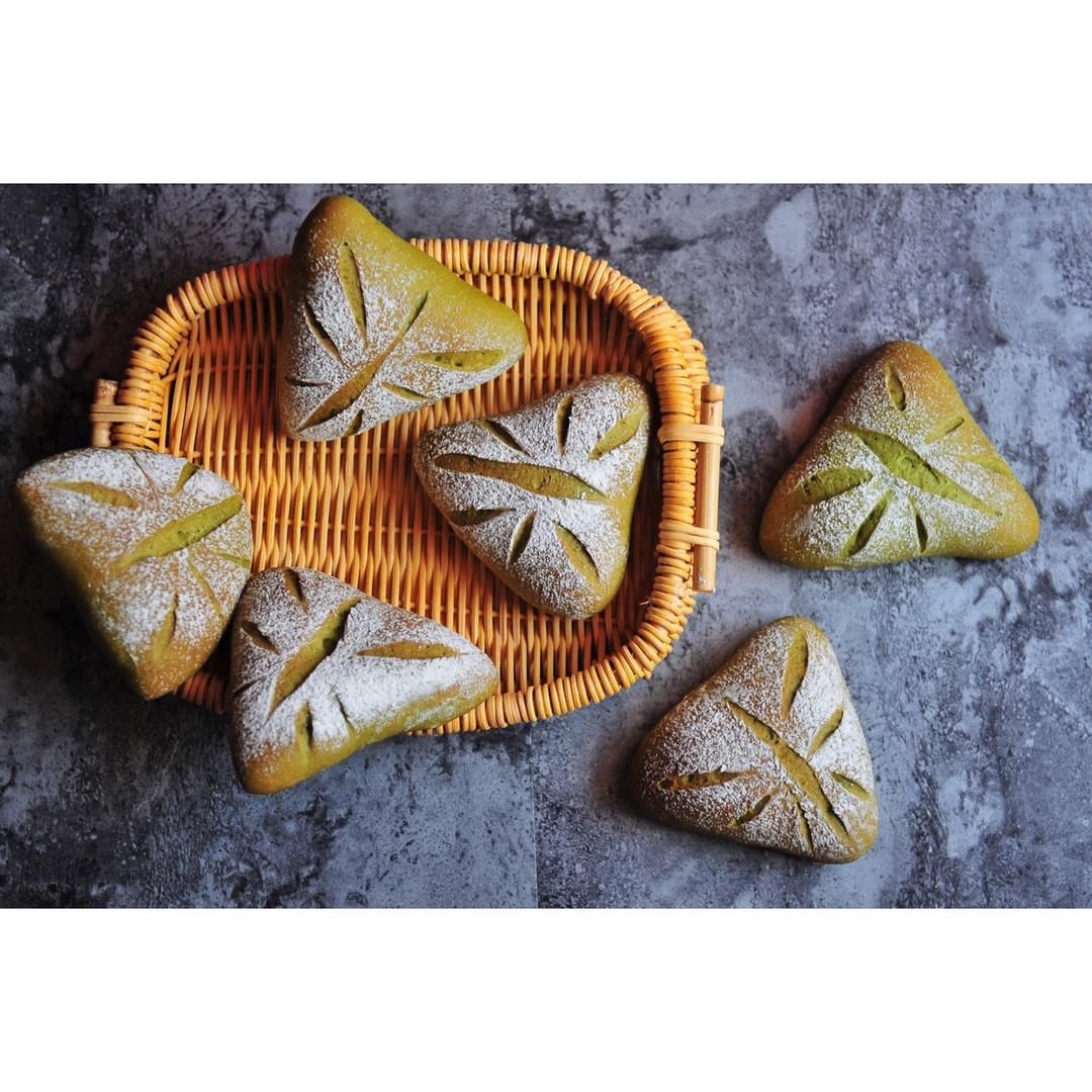 抹茶蜜豆乳酪软欧