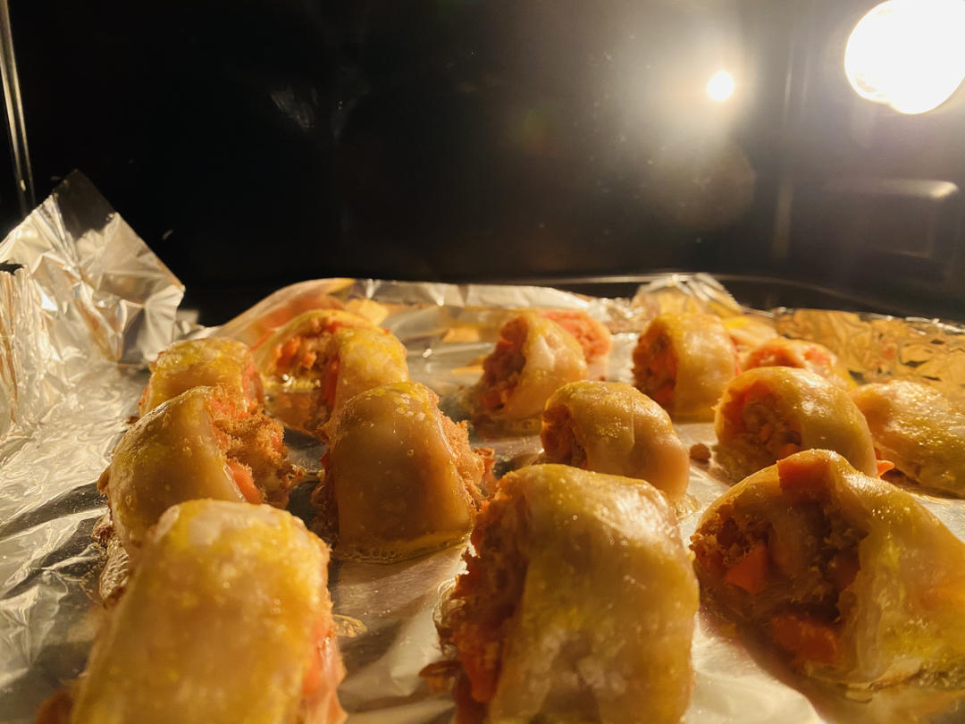 💡手抓饼新吃法｜零失败～🌟酥皮火腿肉松卷🌟