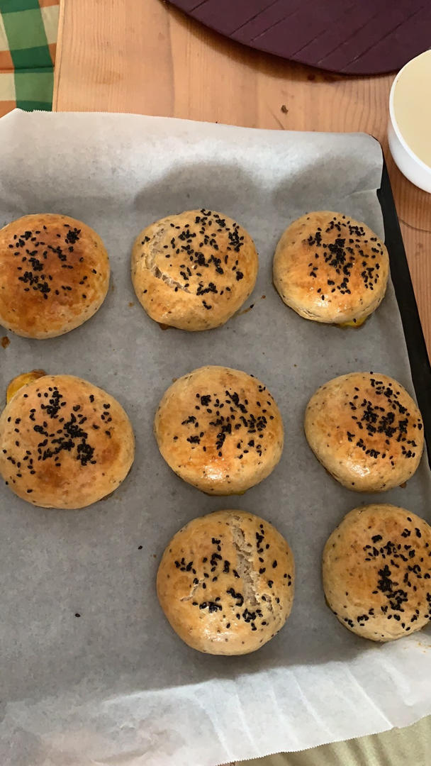 黑麦汉堡胚
