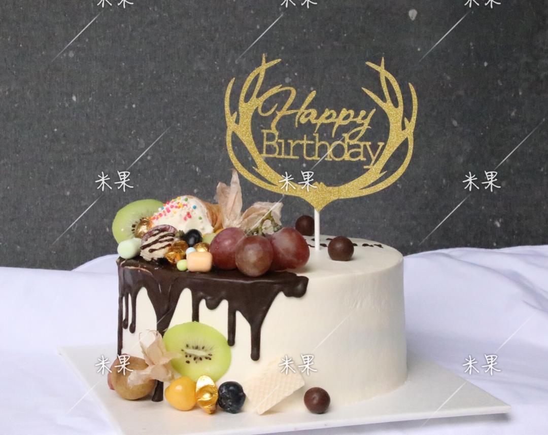 蛋糕淋面之一：甘那许淋面（详细解答淋面太稠的问题）