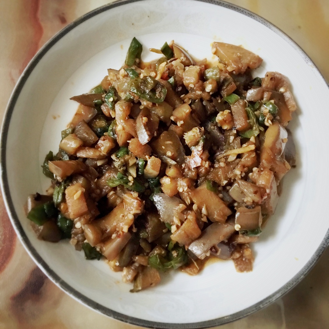 肉末蒜香酱茄子