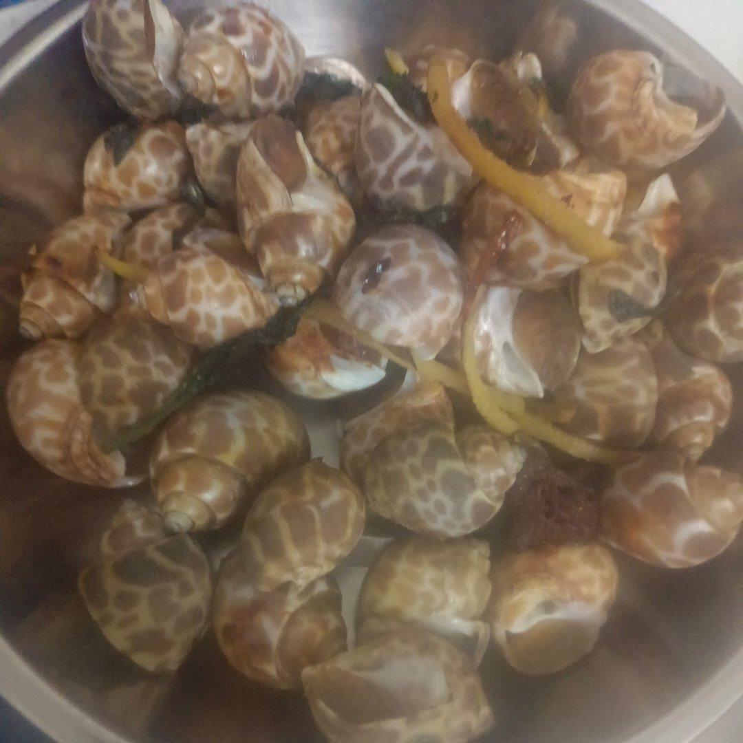 只要6分钟搞定的盐焗花螺
