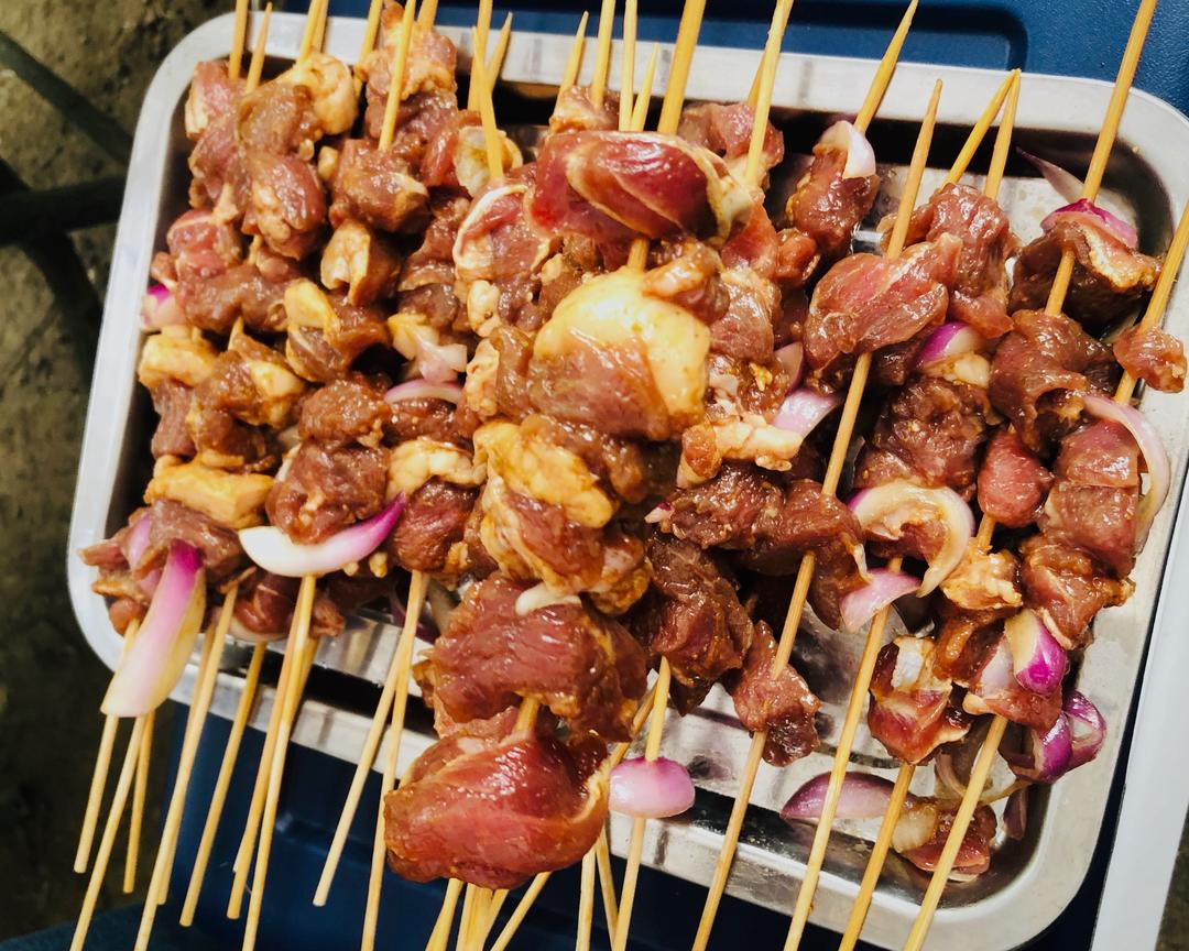 羊肉串的做法