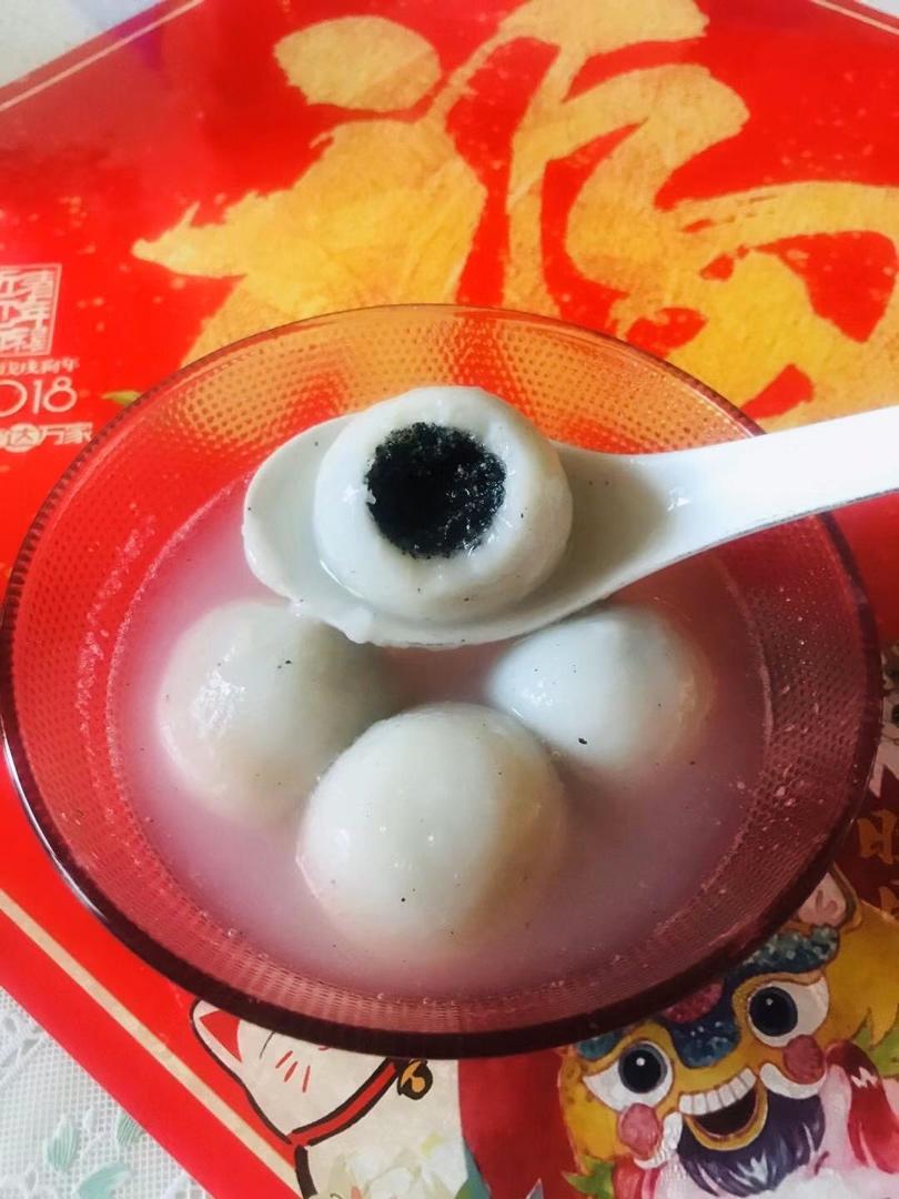 黑芝麻汤圆