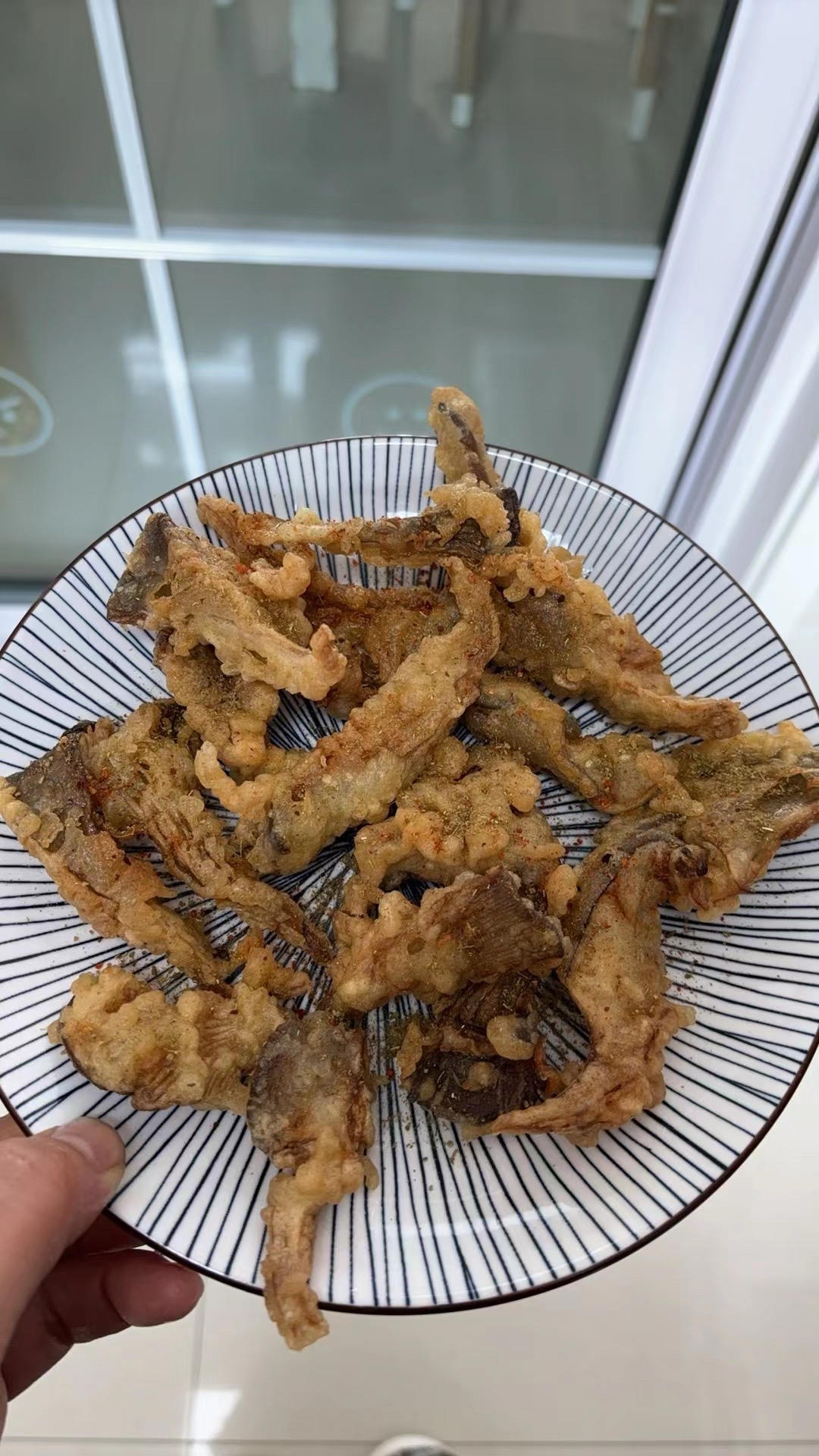 炸蘑菇