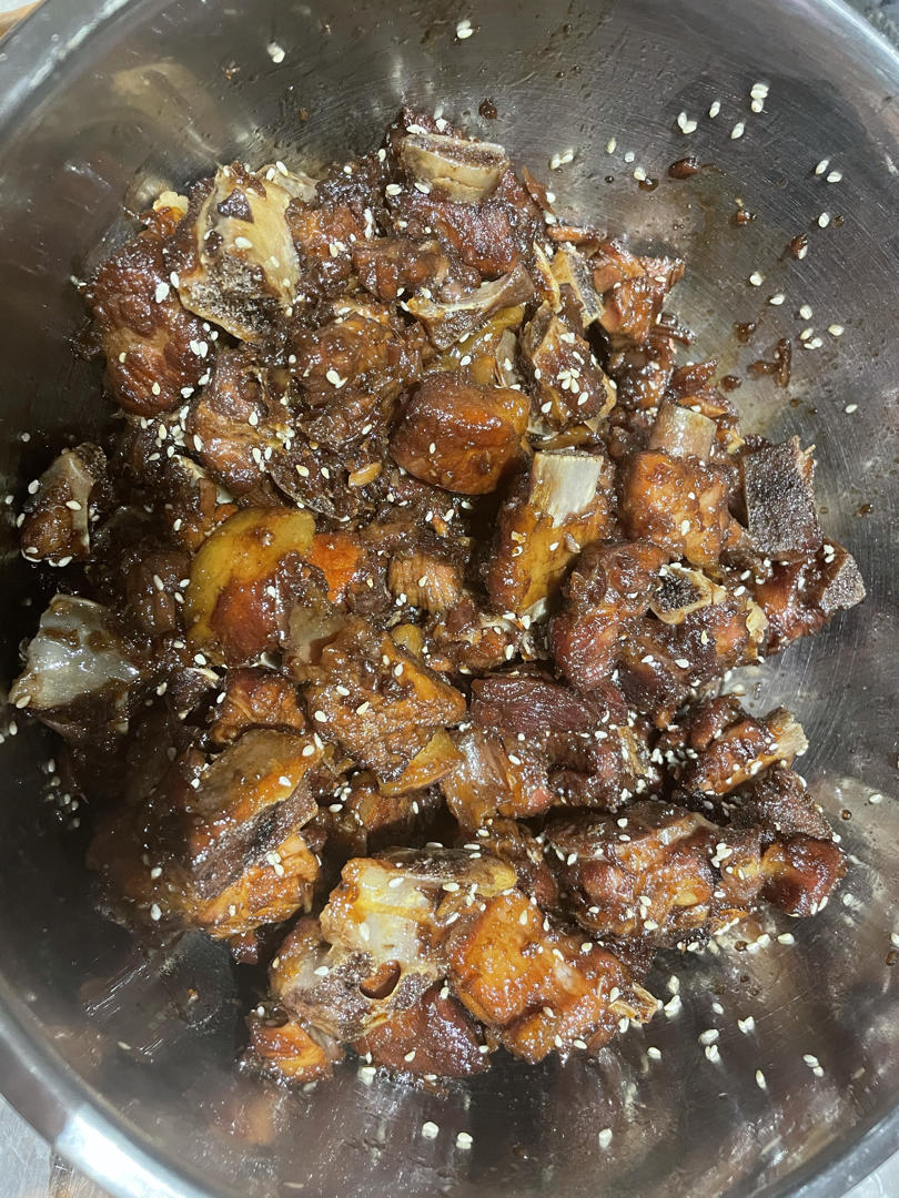 糖醋排骨/糖醋小排（不放油）（12345口诀做出正宗上海本帮）