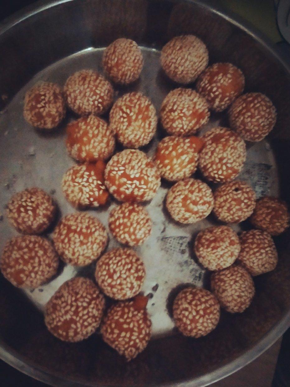 经典南瓜芝麻球