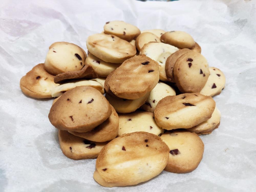 低糖少油版蔓越莓饼干
