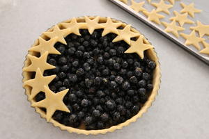 蓝莓派blueberry pie的做法 步骤12