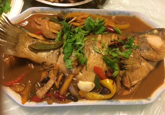 红烧鲈鱼