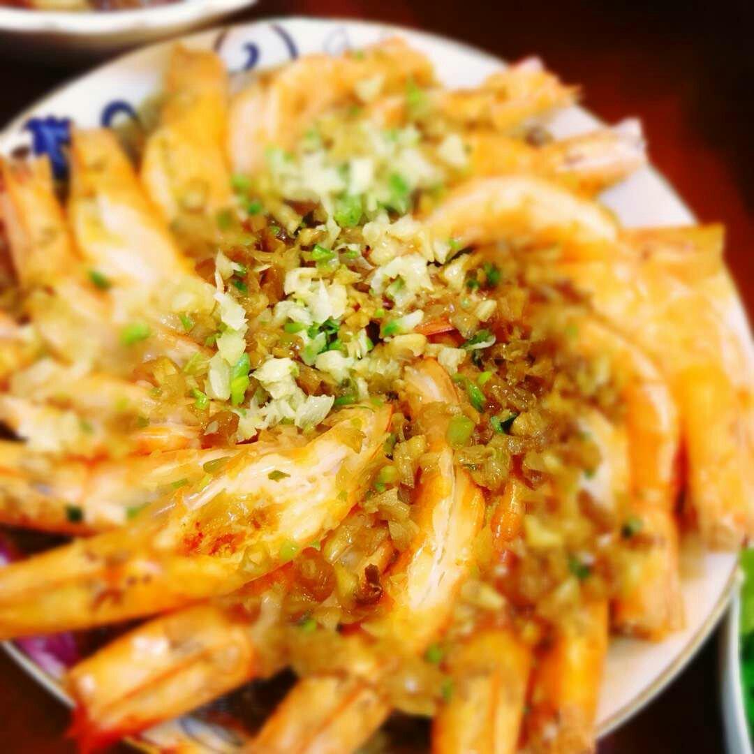蒜蓉粉丝蒸虾