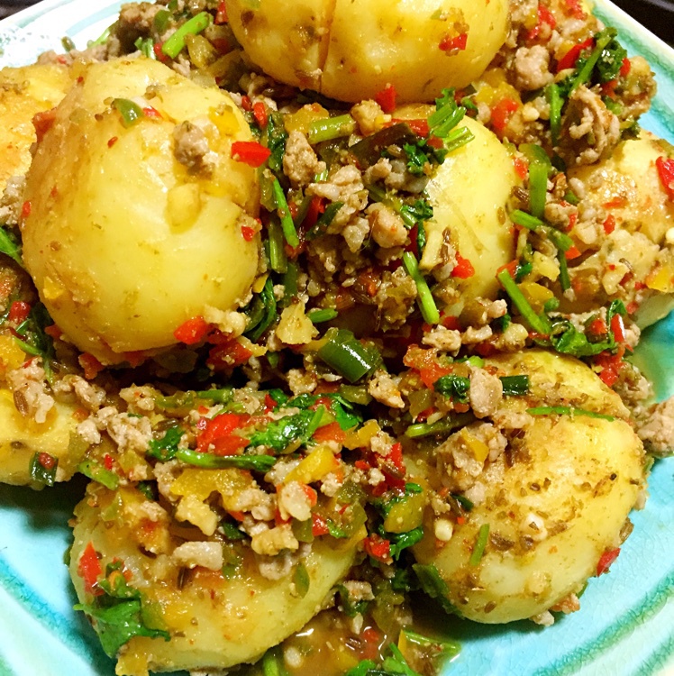 孜然香辣小土豆 Dry Fried Baby Potato