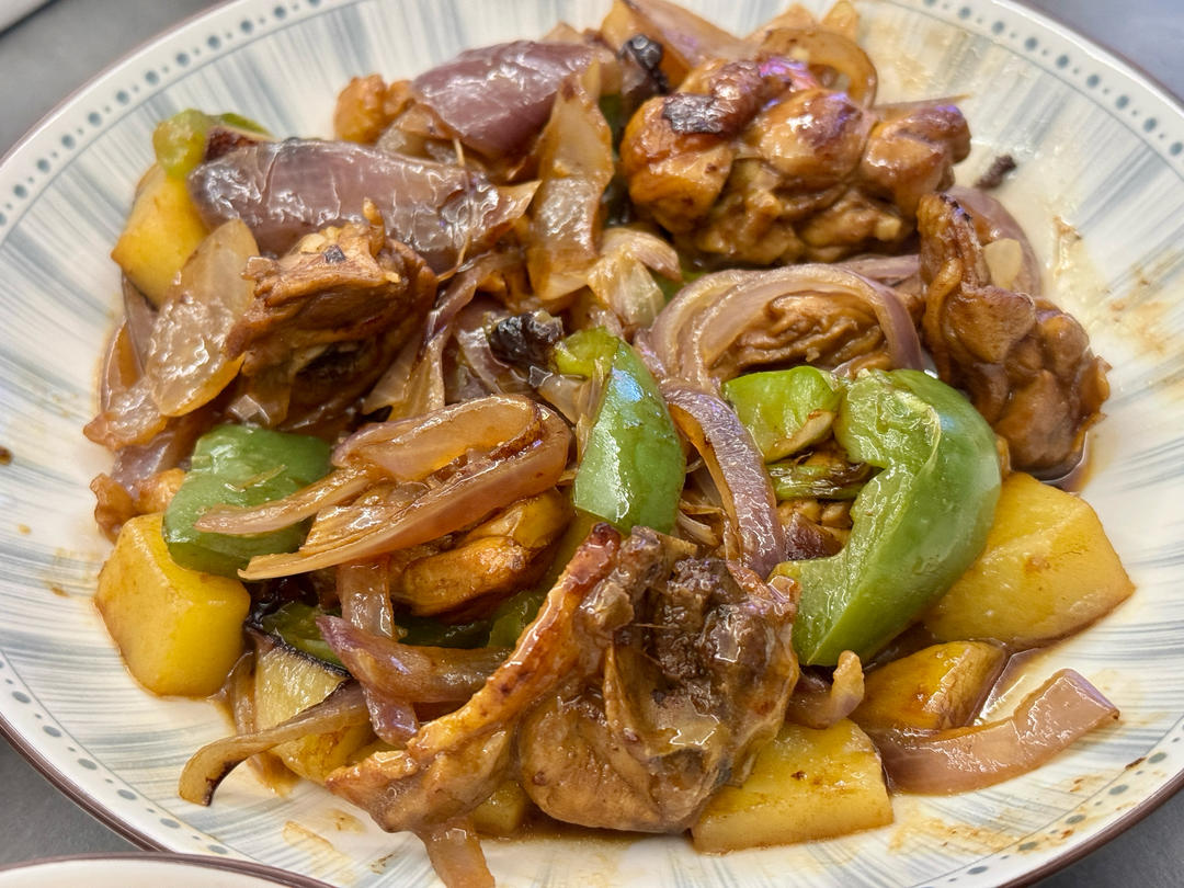 小炒三黄鸡