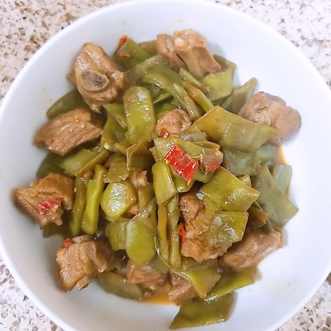 排骨炖豆角