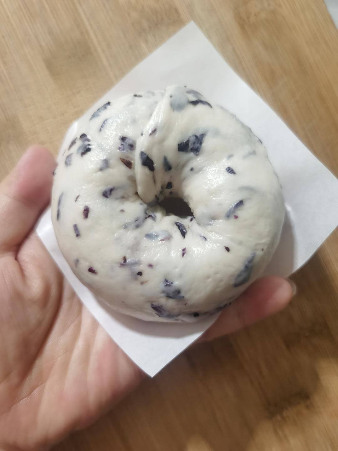 隔夜发酵玫瑰贝果🥯