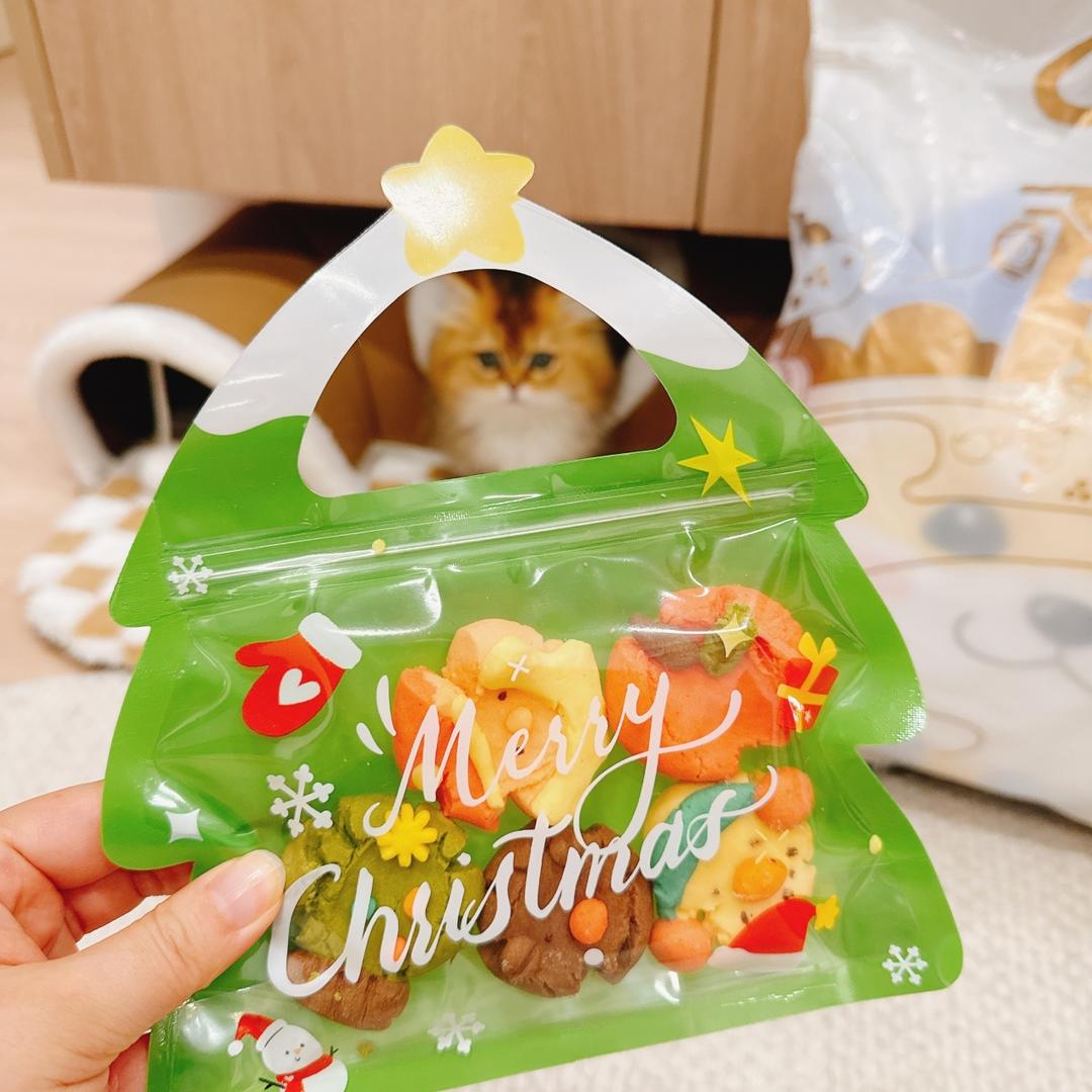 🎄超可爱圣诞甜品❗️玛格丽特饼干㊙️无需模具