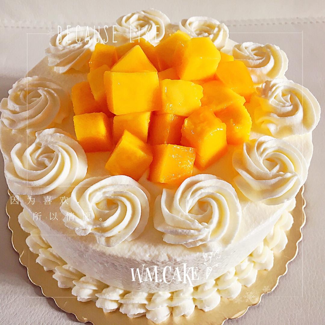 承重+口感都OK的戚风蛋糕坯子