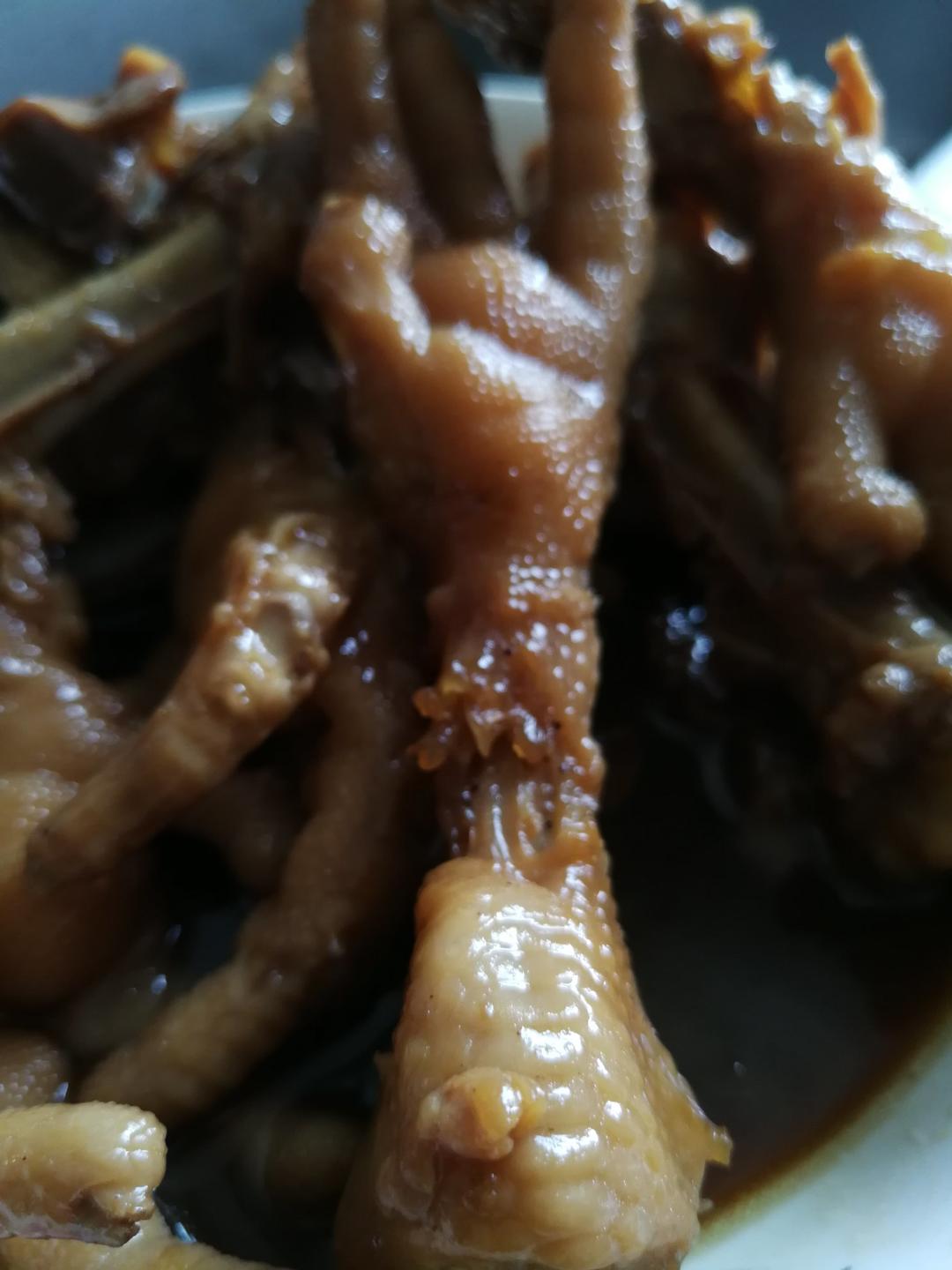 秘制红烧鸡爪