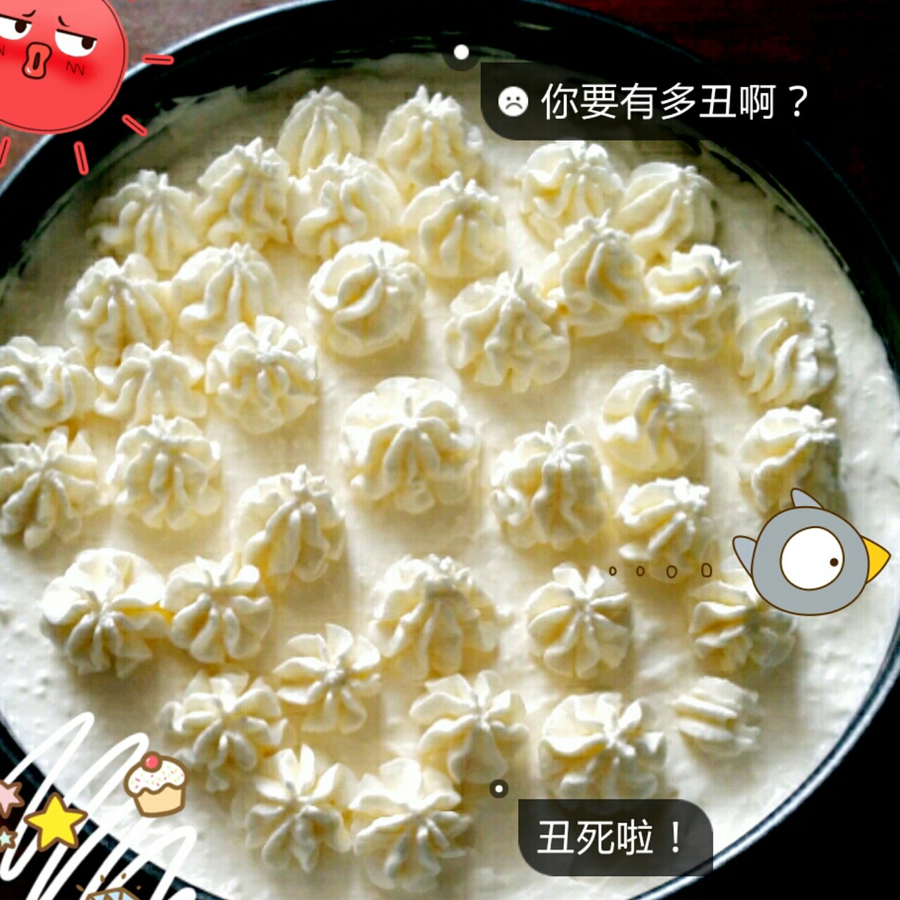 好吃到流泪的“酸奶冻芝士蛋糕”！！！