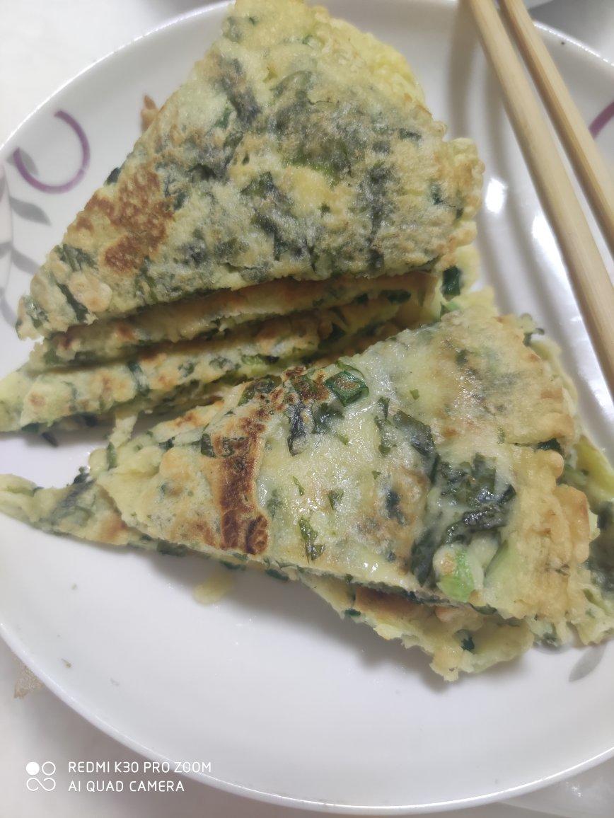 早餐系列•紫菜蛋饼