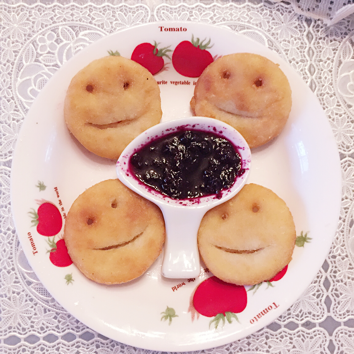 微笑土豆饼