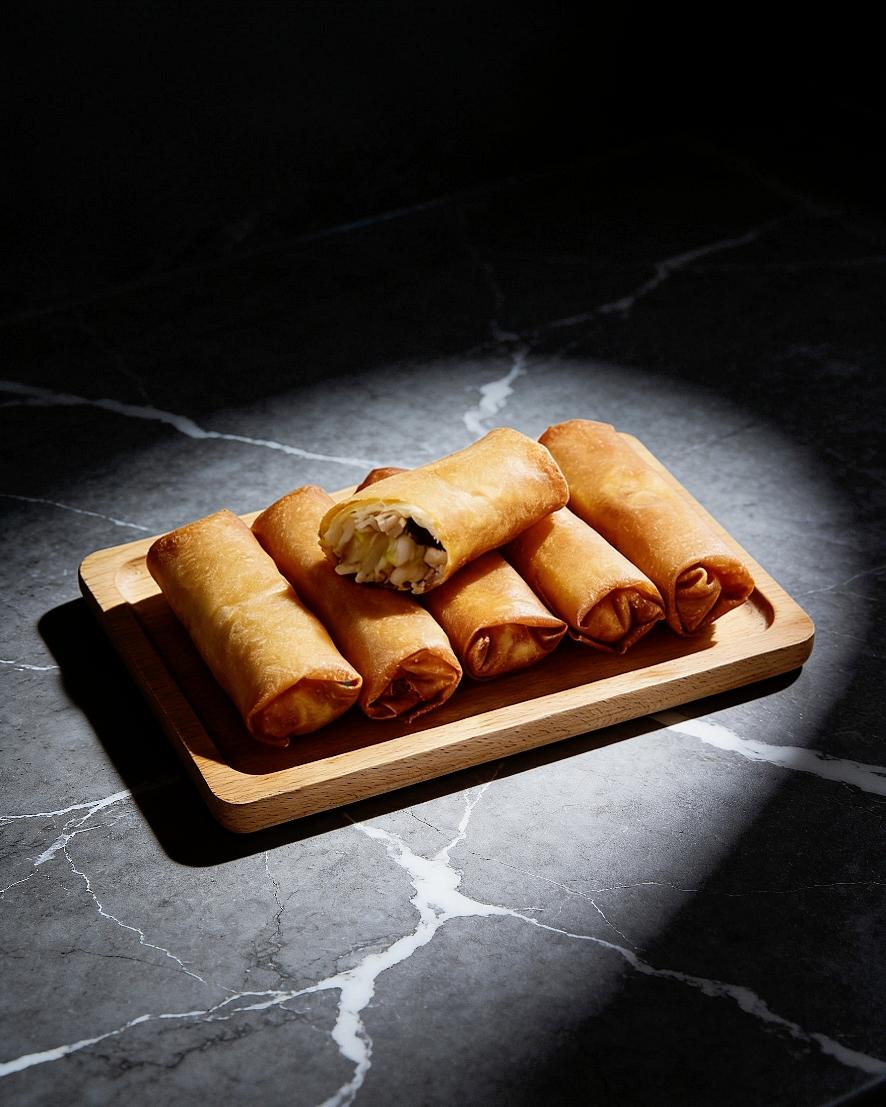 黄芽菜肉丝春卷〔上海本帮味〕