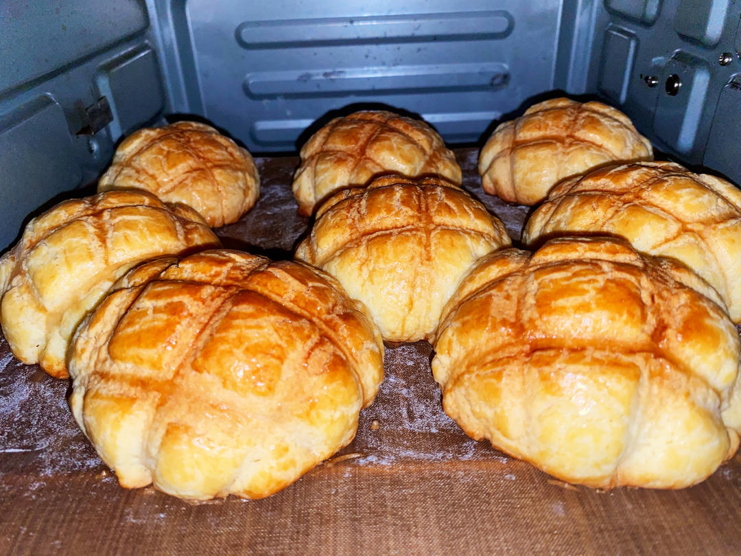 《Tinrry+》菠萝包（手揉教程）（帅帅小厨）