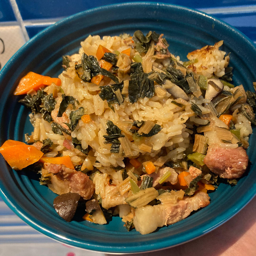 梅干菜焖饭