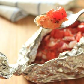 锡纸烤三文鱼  （Salmon Baked in Foil）