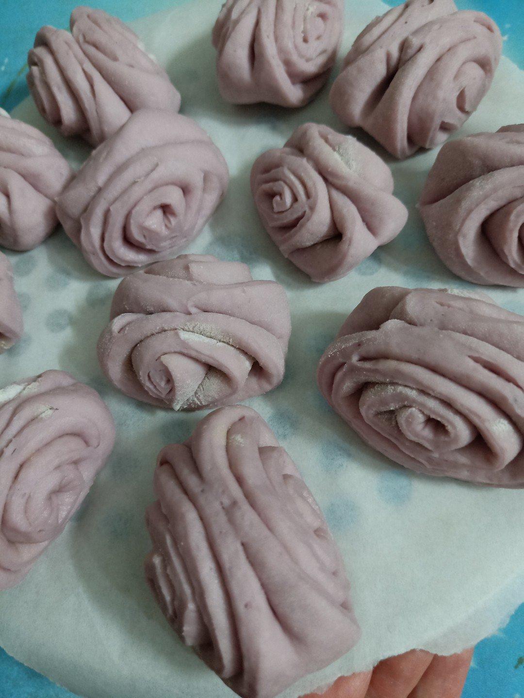 南瓜迷你小花卷 袖珍可爱 娃的最爱 附细节视频详解