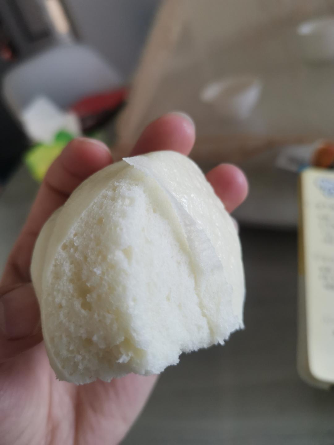 绵软牛奶馒头